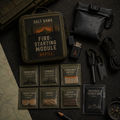 Concept image of the Salt Dawg Fire-Starting Module Refill.