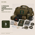 Concept image of the Salt Dawg 3-Person Large Preparedness Kit.